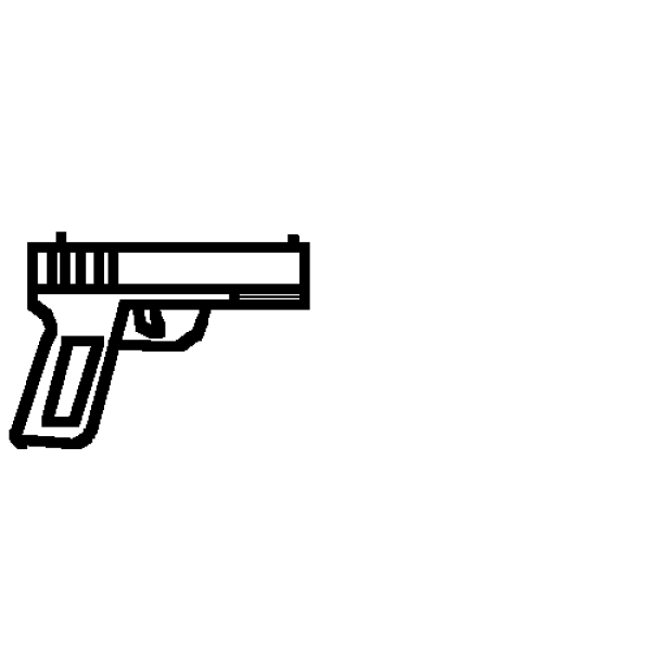 Глок 18 пиксельный