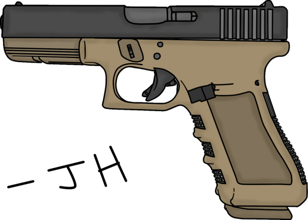 Пистолет Глок 18 рисунок