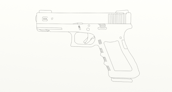 G22 пистолет чертёж