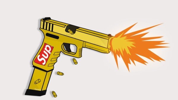 Простые рисунки карандашом Глок