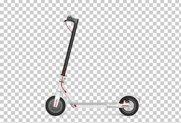 Самокат вектор сбоку