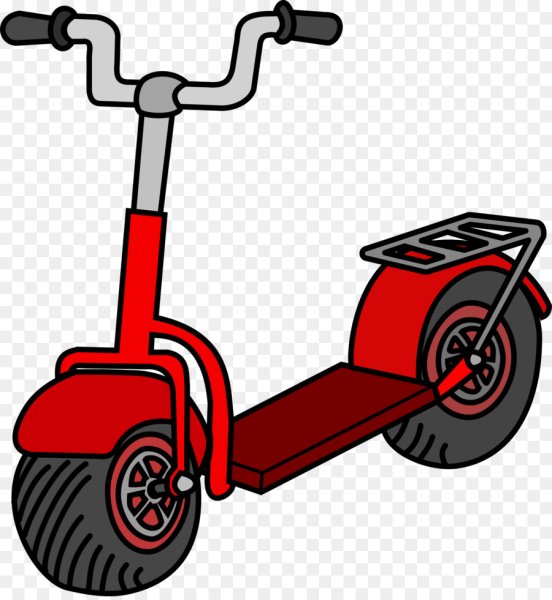 Самокат мультяшный