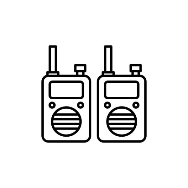 Радиостанции векторное изображение