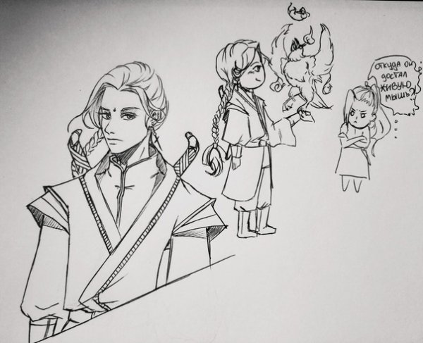 Рисунки фф карандашом