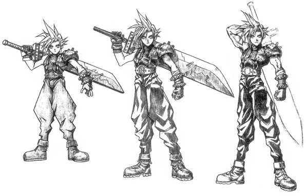 Тэцуя Номура Final Fantasy Art