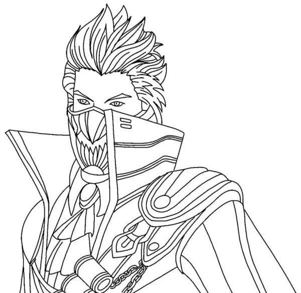 Раскраски для мальчиков фри фаер