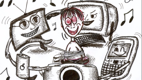 Интернет зависимость иллюстрации