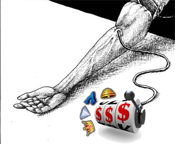 Юмор лудомания