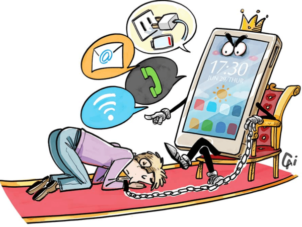 Гаджеты карикатура