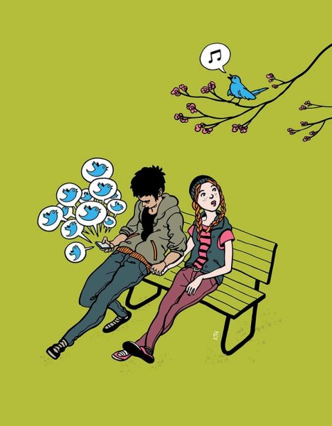 Зависимый человек арт