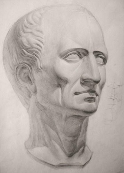 Сократ профиль голова МАРХИ