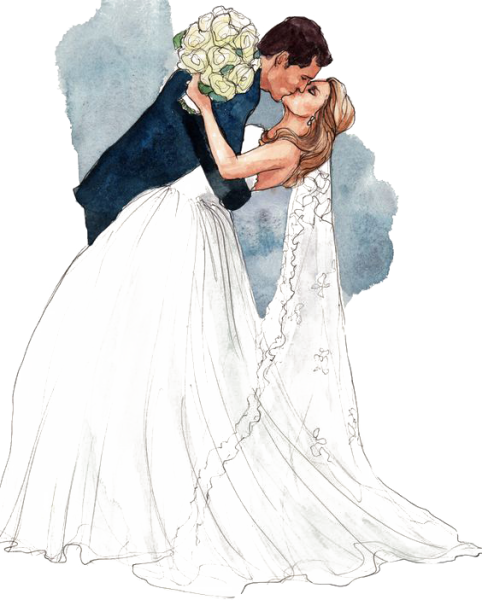 Свадебные рисунки
