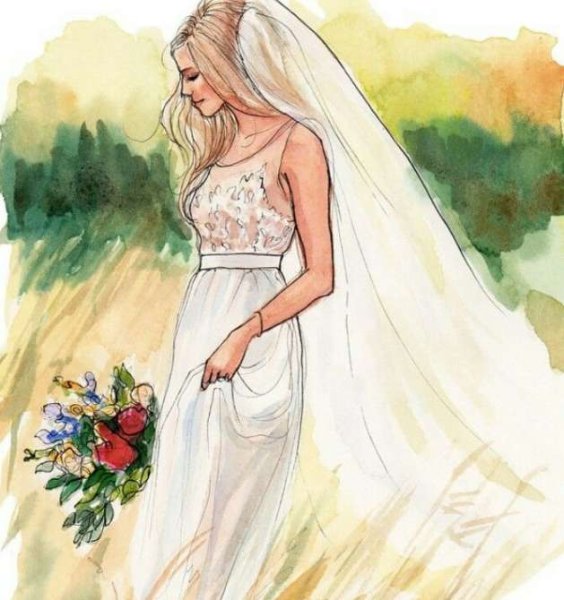 Иллюстрации Inslee Haynes свадьба