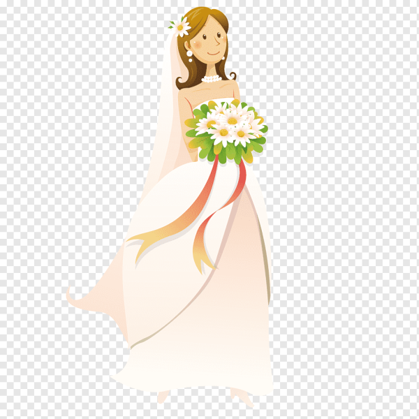 Невеста вектор