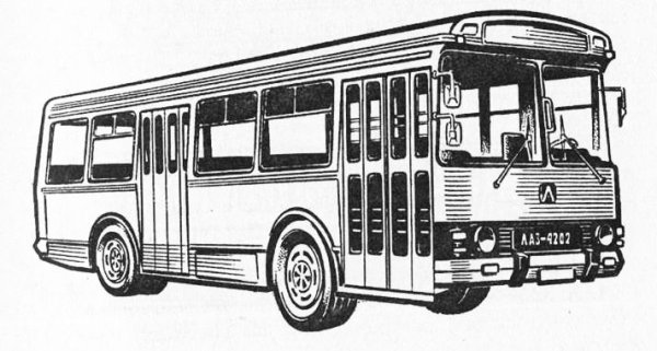 ЛИАЗ 677 рисунок