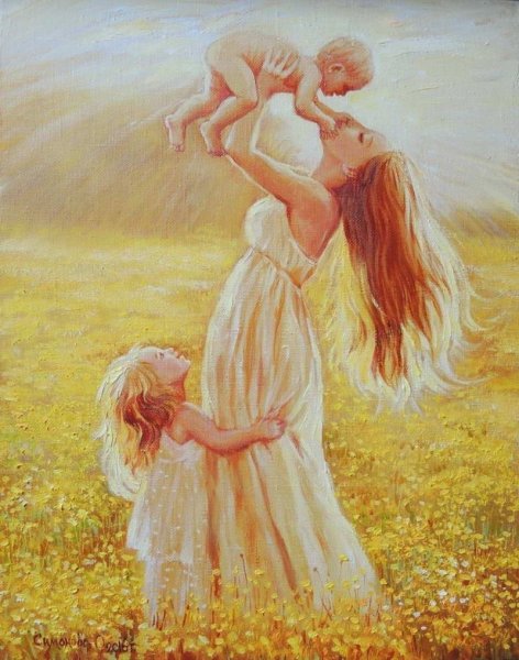 Художница Симонова Ольга Георгиевна.