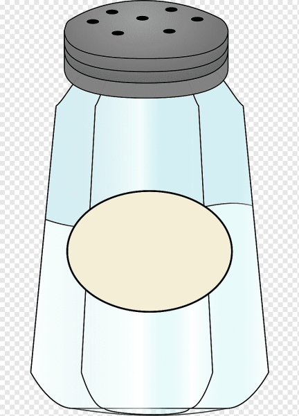 Солонка рисованная