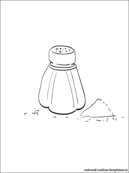 Соль раскраска