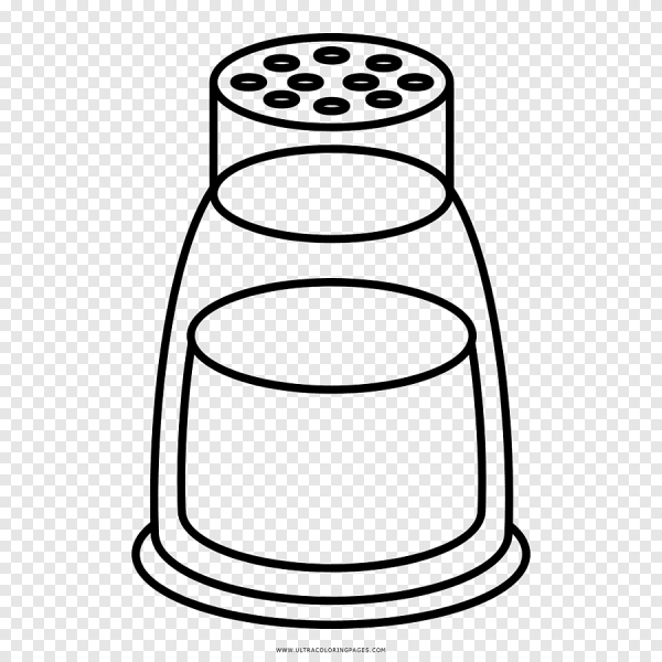 Перечница раскраска для детей