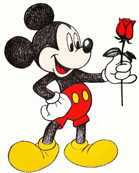 Рисунок Микки Мауса
