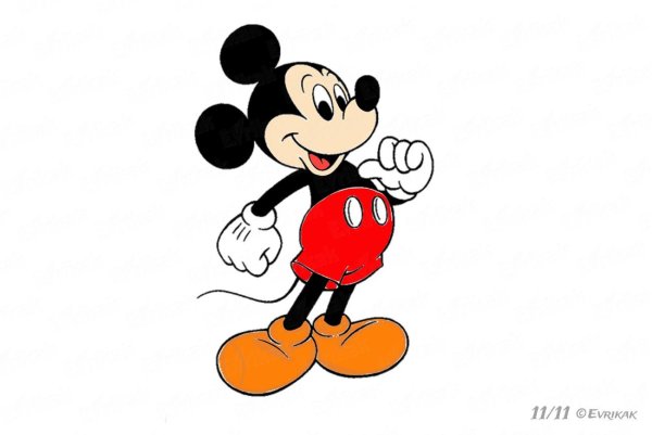 Narisovat Miki Maus