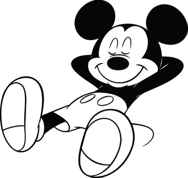 Микимаус для рисования