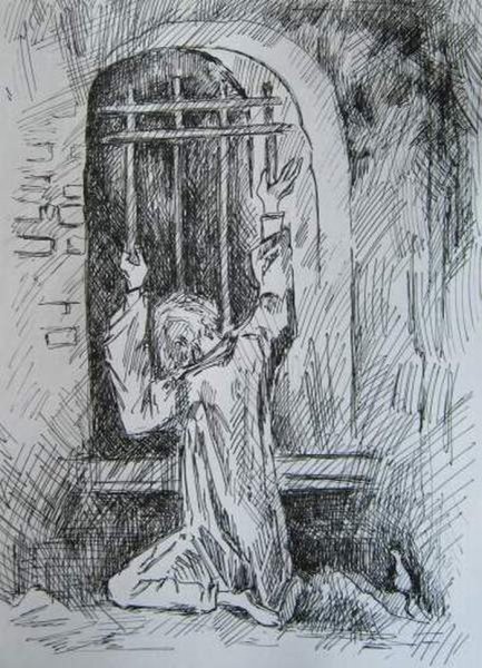 Узник Пушкин иллюстрации