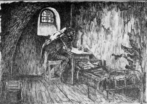 Иллюстрация к стихотворению узник Пушкина