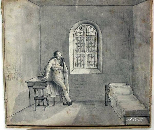 Камера декабриста в Петропавловской крепости