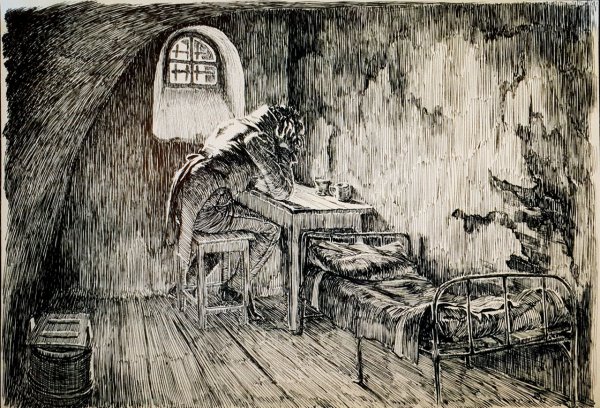 Радищев в Петропавловской крепости