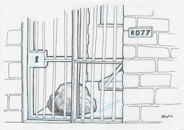 Тюрьма нарисованная