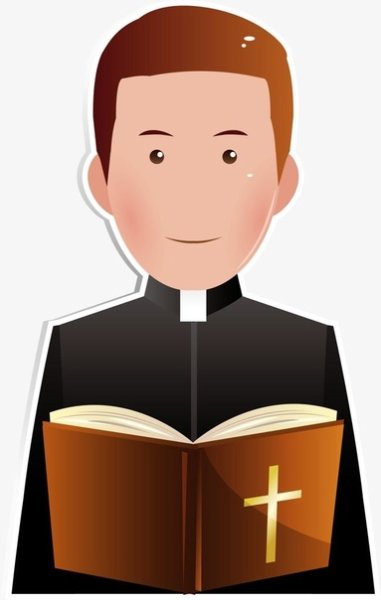 Нарисовать священника