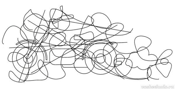 Путаница из линий 1 класс