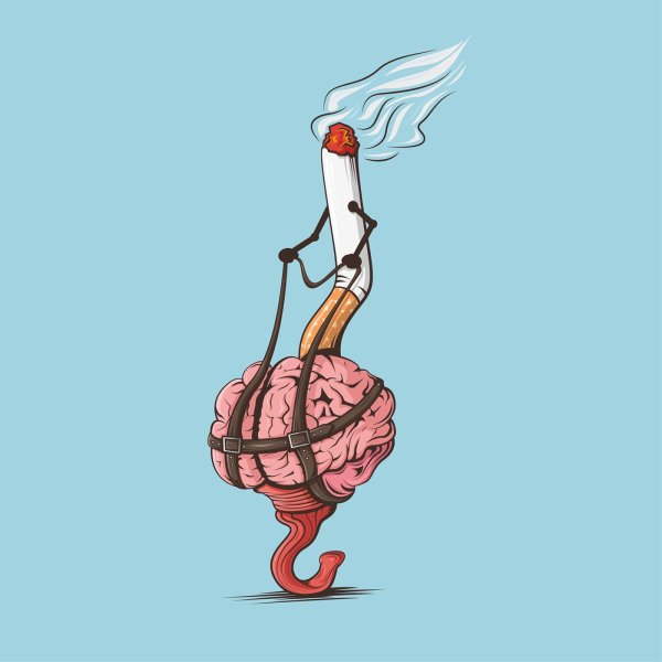 Курение арт