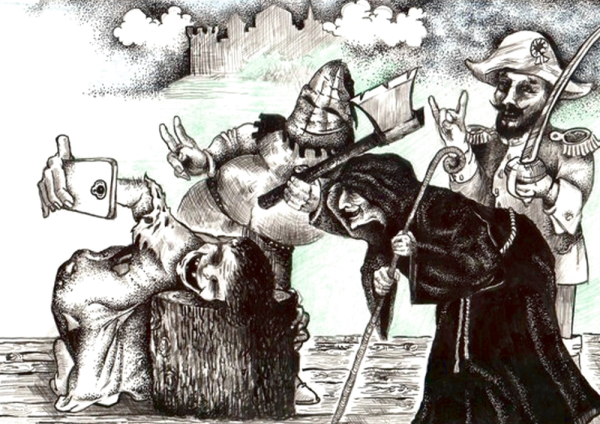 Смертная казнь карикатура