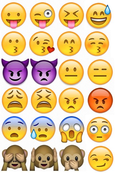 Стикер "смайлы"