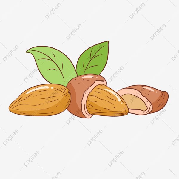 Миндаль мультяшный