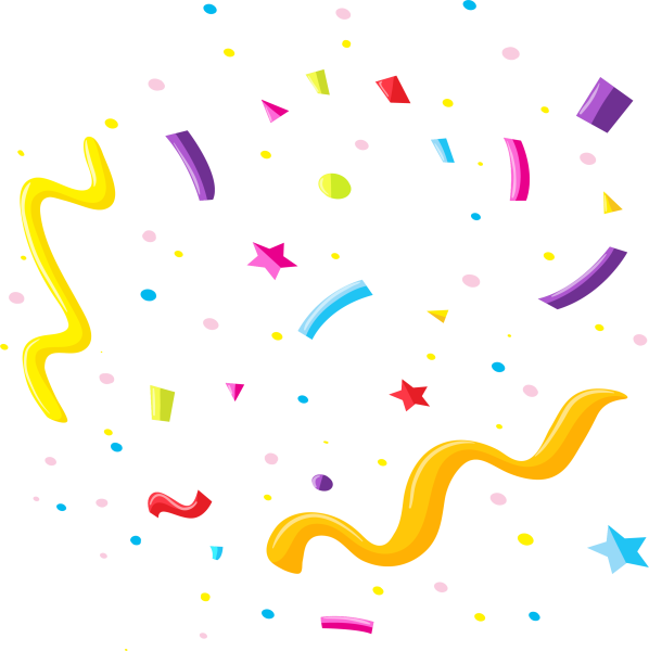 Конфетти вектор