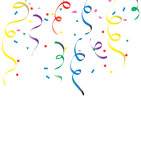 Конфетти и серпантин