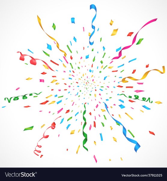 Конфетти мультяшные