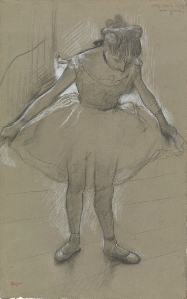 Дега балерина Мари