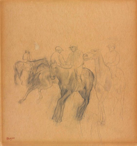 Эдгар Дега балерины Наброски