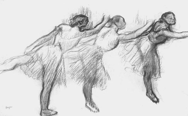 Монмартрские зарисовки Эдгара Дега