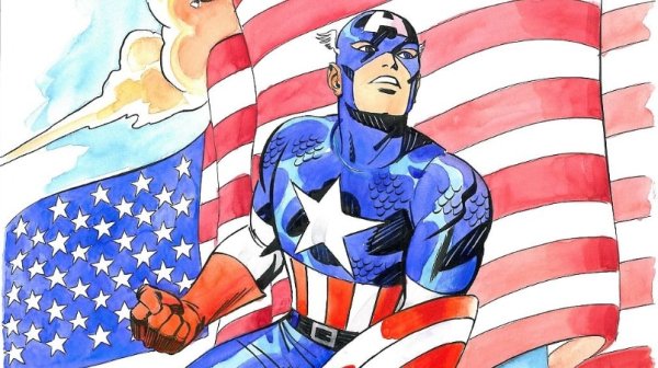 Джек Кирби Капитан Америка