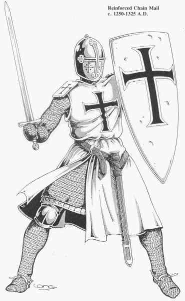 Рыцарь рисунок