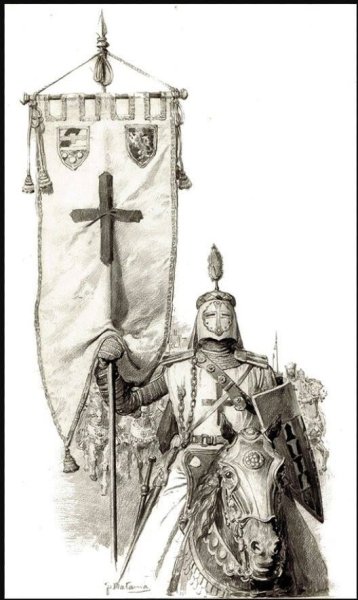 Рыцари Тевтонского ордена в гравюрах