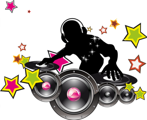 Диджей иллюстрация