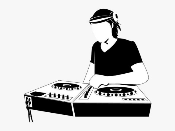 Диджей мультяшный