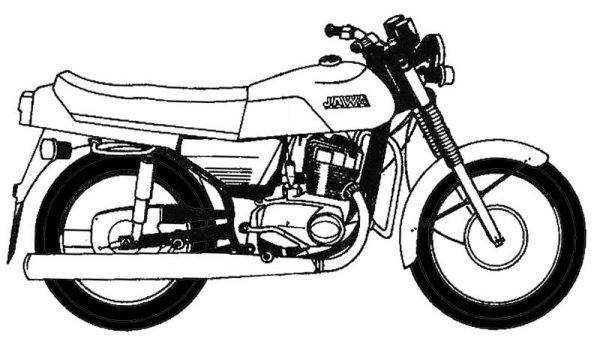 Мотоцикл Ява 638