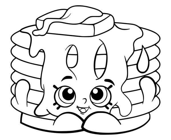 Раскраски для девочек Шопкинс